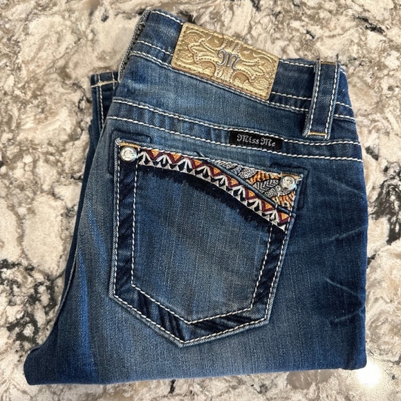 Miss Me Denim - Miss Me - Signature Boot - sz 27